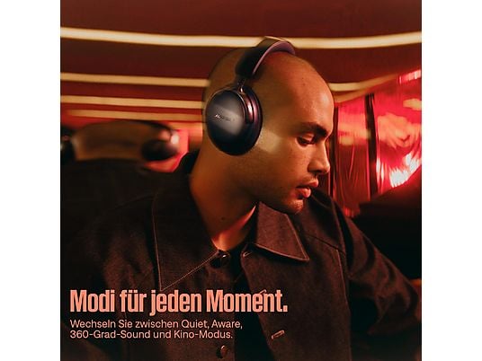 BOSE QuietComfort Ultra Kopfhörer (2. Gen.) – kabellose Noise-Cancelling, Over-ear Kopfhörer Black BOSE