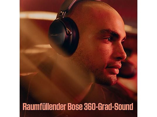 BOSE QuietComfort Ultra Kopfhörer (2. Gen.) – kabellose Noise-Cancelling, Over-ear Kopfhörer Black BOSE