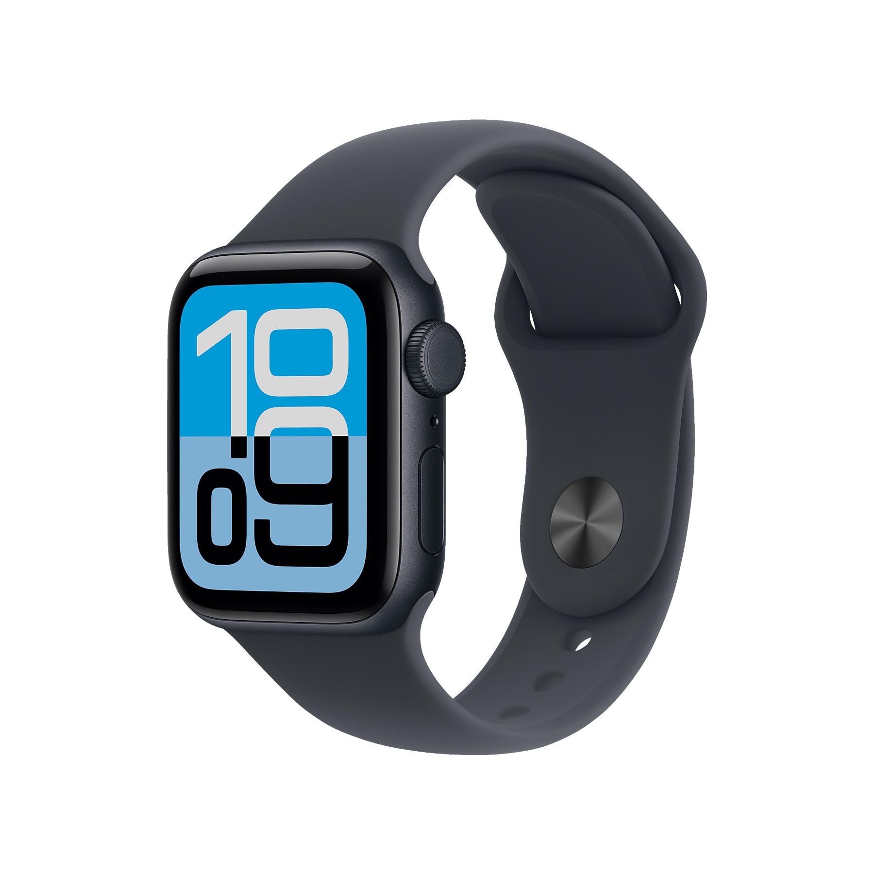 APPLE Watch SE 3 Cellular 40, 2025 Smartwatch Aluminium Fluorelastomer, 150-200 mm, Mitternacht APPLE