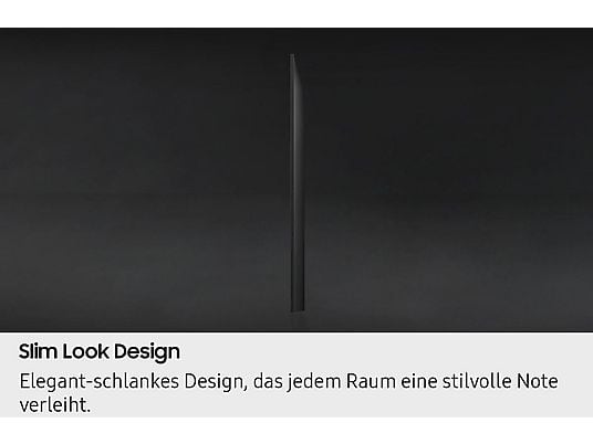 SAMSUNG GU85U8079F Crystal UHD 4K Smart TV (Flat, 85 Zoll / 214 cm, UHD 4K, SMART TV) SAMSUNG