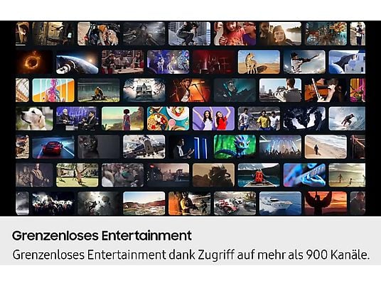 SAMSUNG GU85U8079F Crystal UHD 4K Smart TV (Flat, 85 Zoll / 214 cm, UHD 4K, SMART TV) SAMSUNG