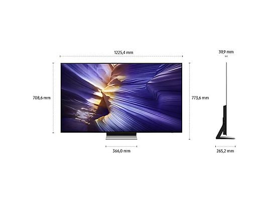 SAMSUNG OLED GQ55S90F 4K Vision AI Smart OLED TV (Flat, 55 Zoll / 138 cm, UHD 4K, SMART TV) SAMSUNG
