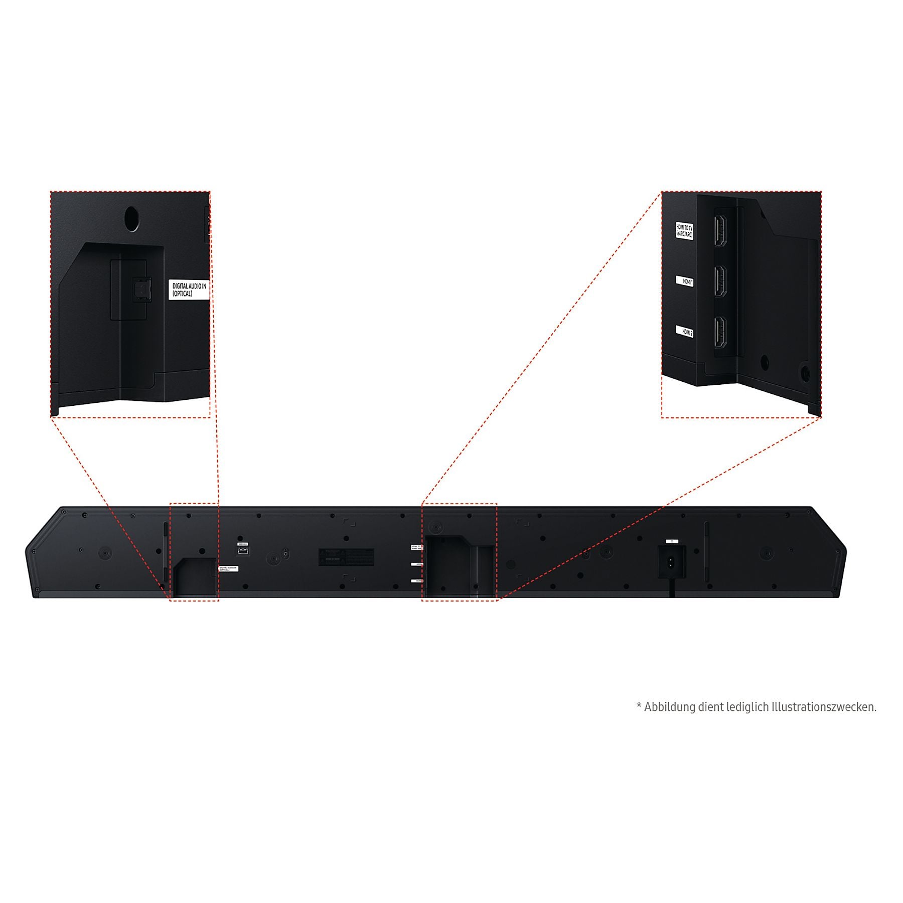 SAMSUNG HW-Q995GF/ZG, Soundbar, Titan Schwarz SAMSUNG