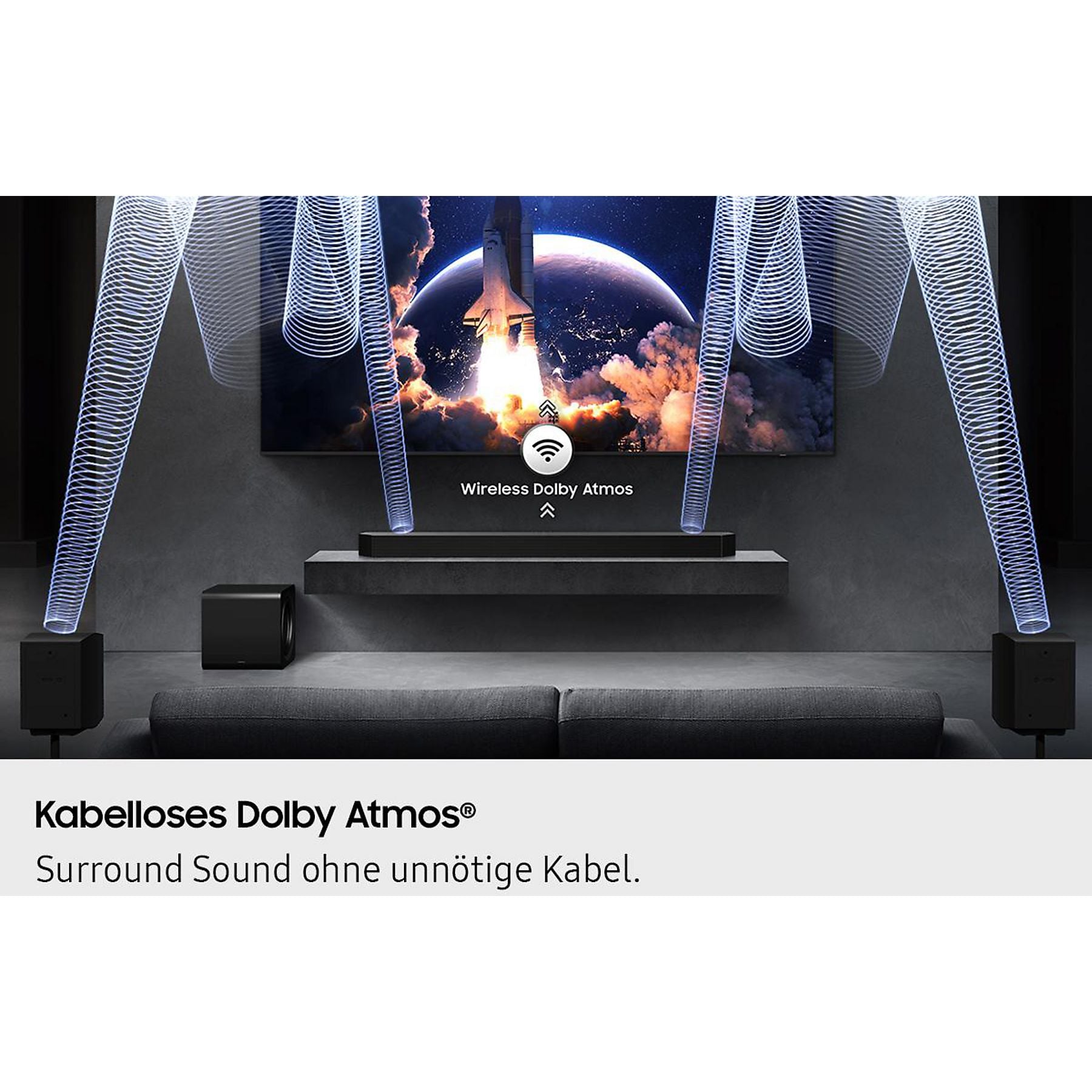 SAMSUNG HW-Q995GF/ZG, Soundbar, Titan Schwarz SAMSUNG