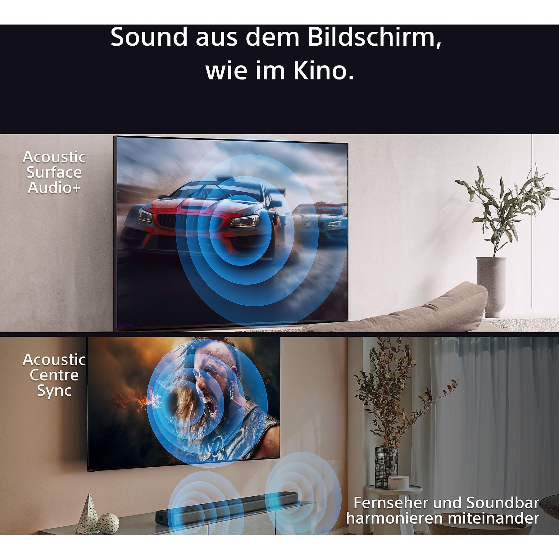 SONY BRAVIA 8A K-77XR8A OLED TV (Flat, 77 Zoll / 195 cm, OLED 4K, SMART TV) SONY