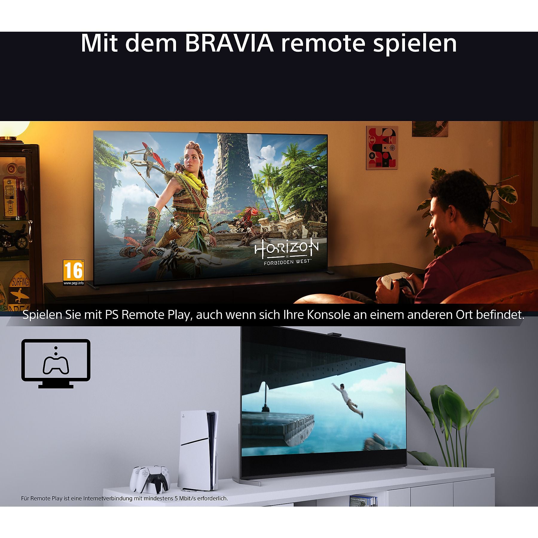 SONY BRAVIA 8A K-77XR8A OLED TV (Flat, 77 Zoll / 195 cm, OLED 4K, SMART TV) SONY