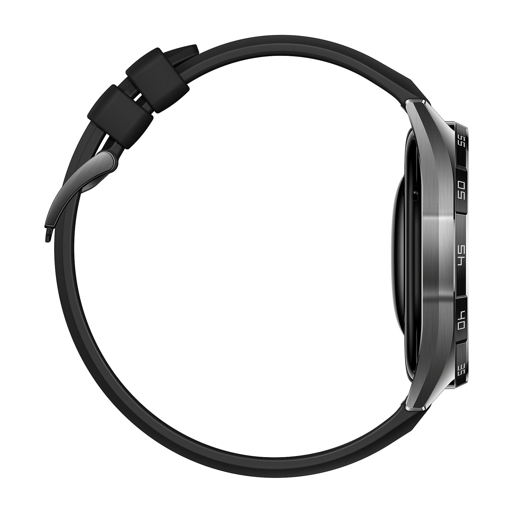 HUAWEI Watch GT6 46 Smartwatch Fluorelastomerarmband, 140-210 mm, Schwarz HUAWEI