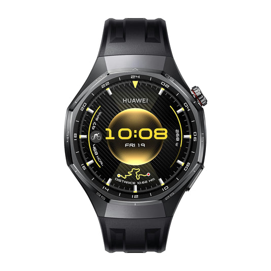 HUAWEI Watch GT6 Pro Smartwatch Fluorelastomerarmband, 140-210 mm, Schwarz HUAWEI