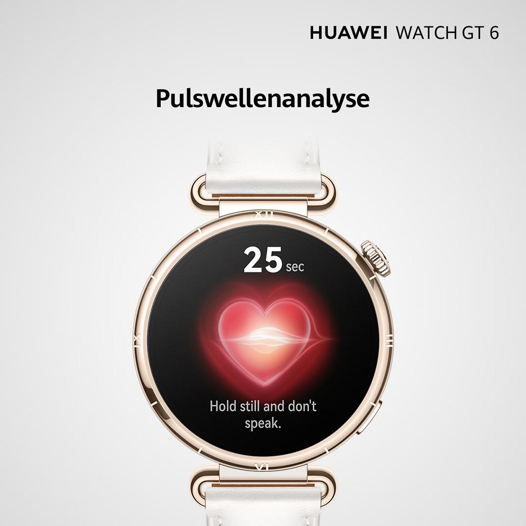 HUAWEI Watch GT6 46 Smartwatch Fluorelastomerarmband, 140-210 mm, Schwarz HUAWEI