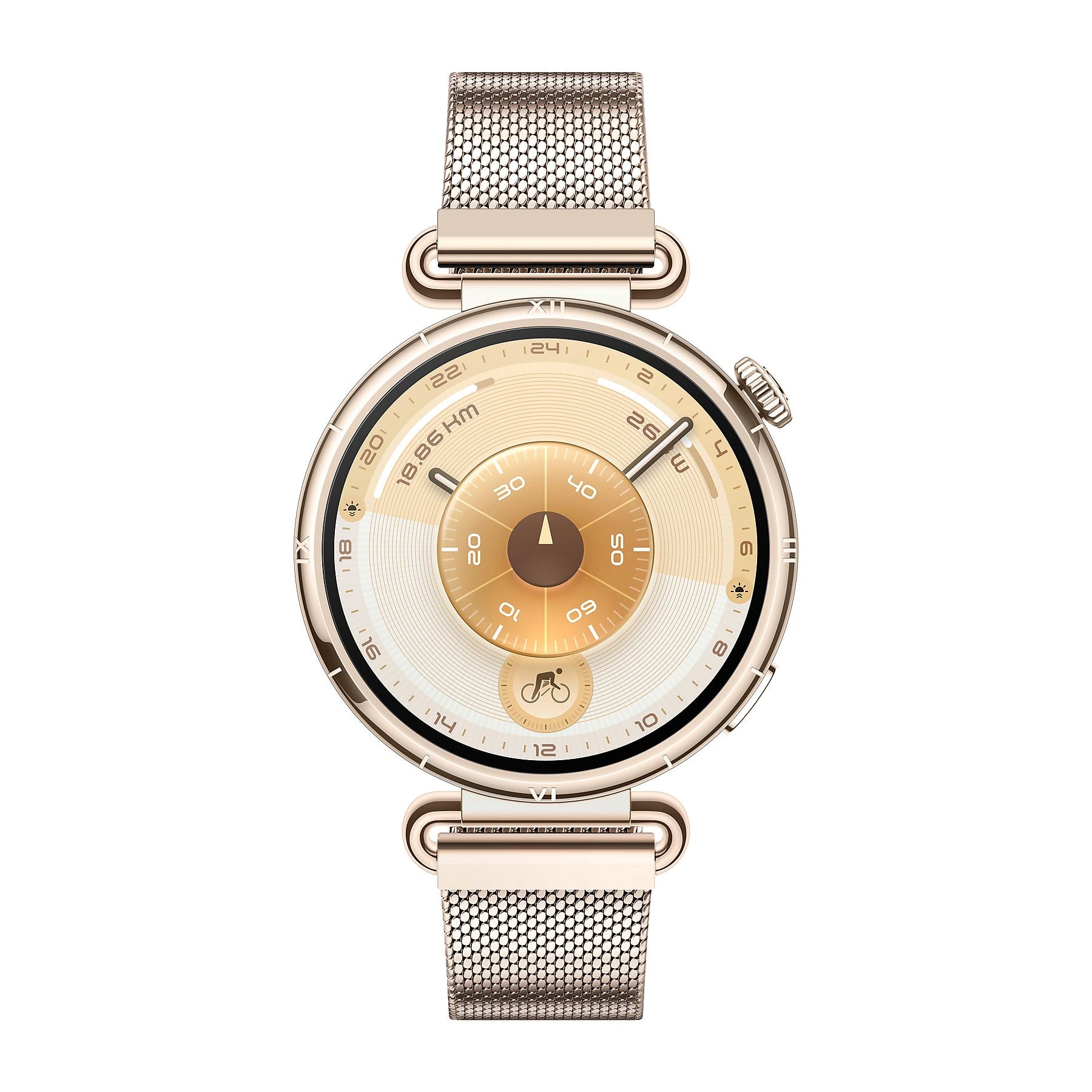 HUAWEI Watch GT6 41 Smartwatch Milanese-Armband, 130-190 mm, Gold HUAWEI