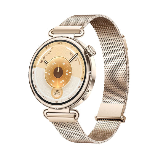 HUAWEI Watch GT6 41 Smartwatch Milanese-Armband, 130-190 mm, Gold HUAWEI