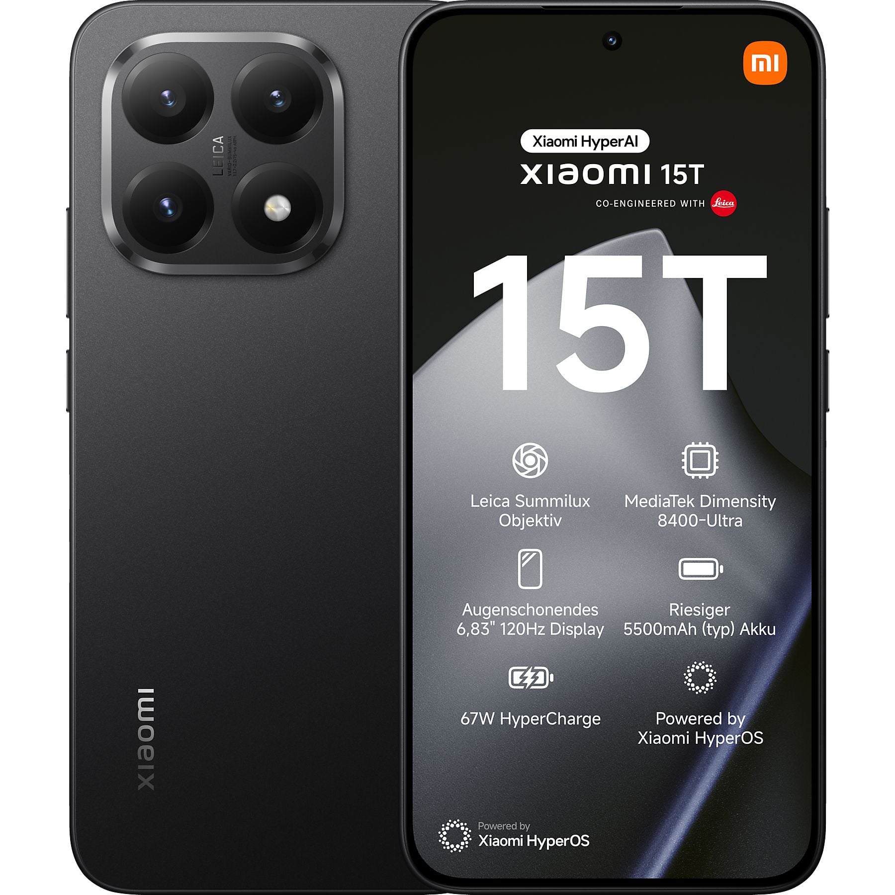 XIAOMI 15T 256 GB Black Dual SIM Xiaomi