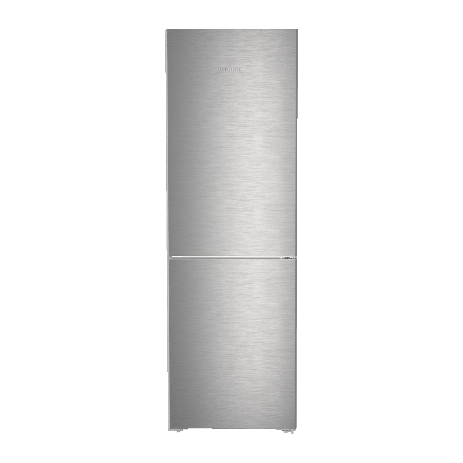 LIEBHERR KGNet 1860C Pure Kühlgefrierkombination (C, 330 l, 1855 mm hoch, Edelstahltüren, Gehäuse silber) LIEBHERR