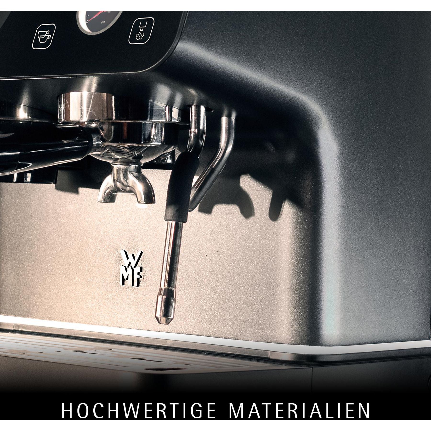 WMF Espresso Pro Siebträgermaschine Stone Grey WMF
