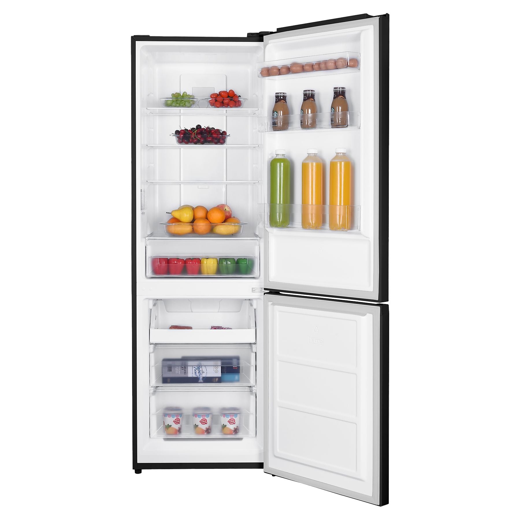 OK. OFK 611-1 E NF IN Kühlgefrierkombination (E, 293 l, 1854 mm hoch, Inox) OK.
