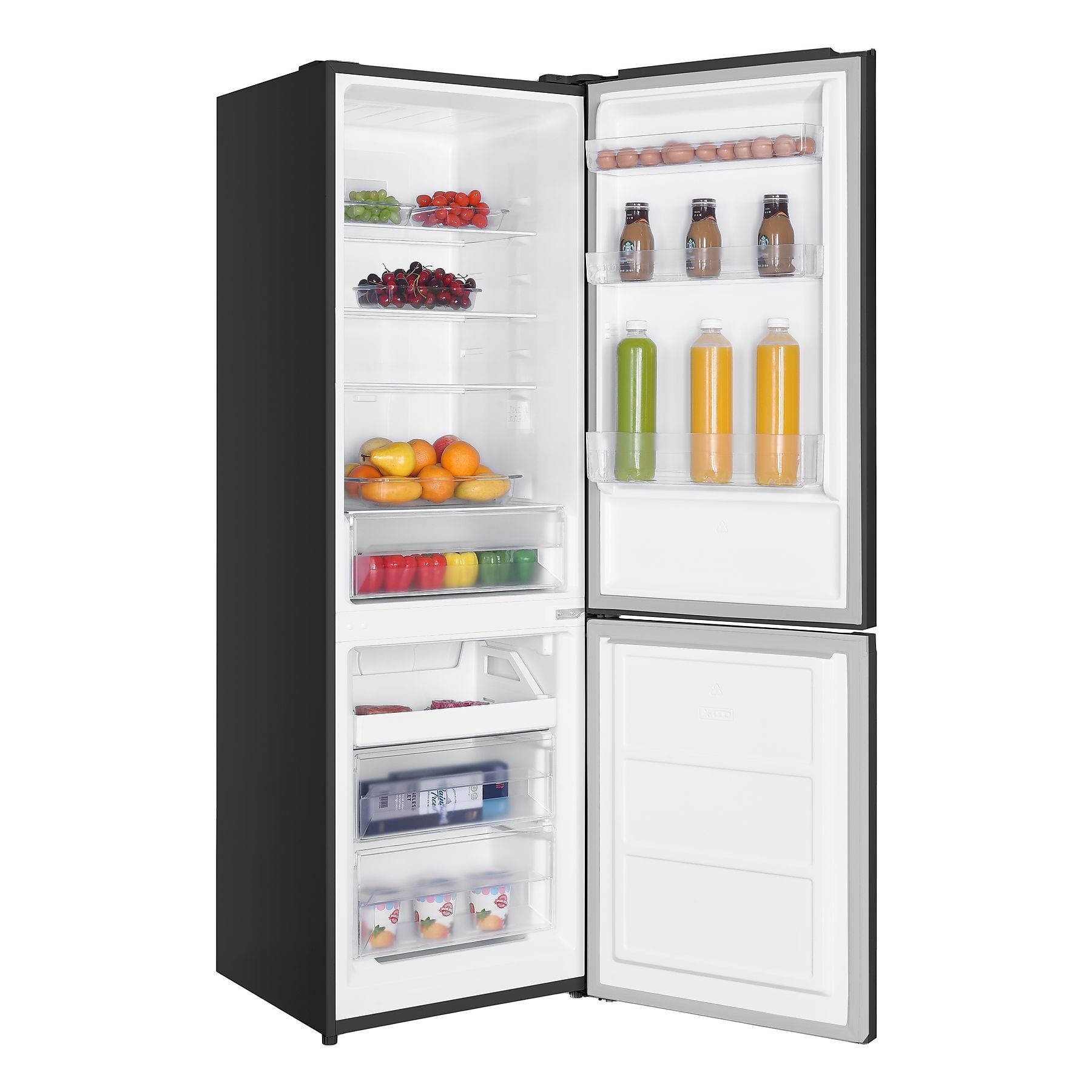 OK. OFK 611-1 E NF IN Kühlgefrierkombination (E, 293 l, 1854 mm hoch, Inox) OK.