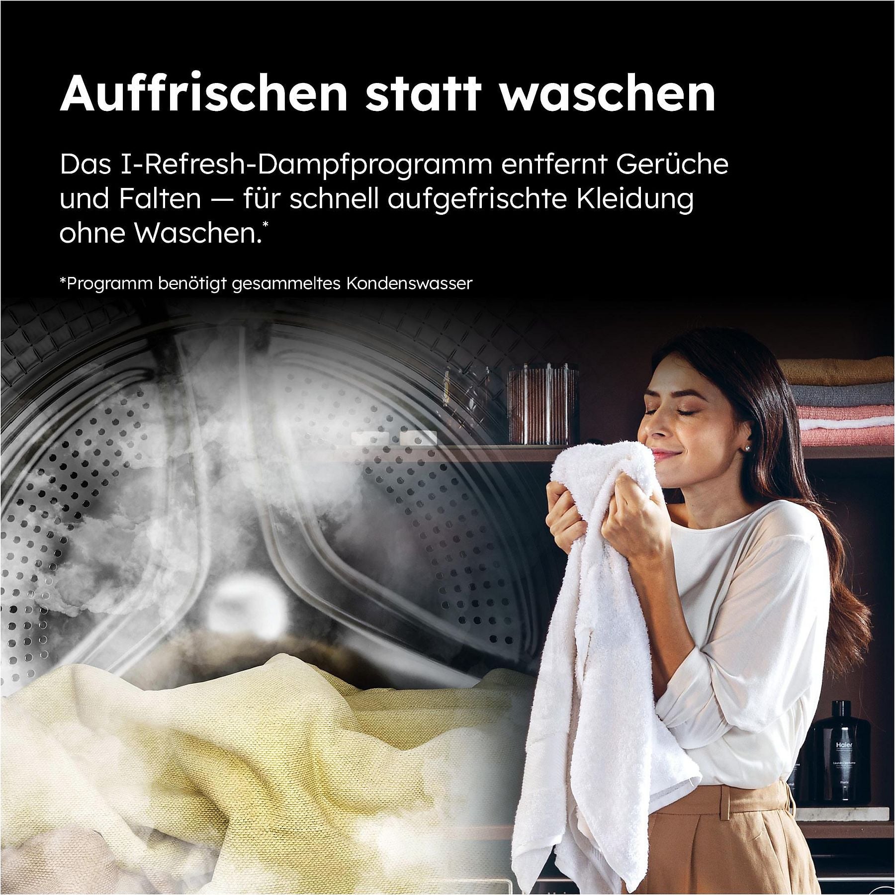 HAIER HD91-A3939E-DE Wärmepumpentrockner I PRO 3 (9 kg, Weiß) GCN ELECTRO