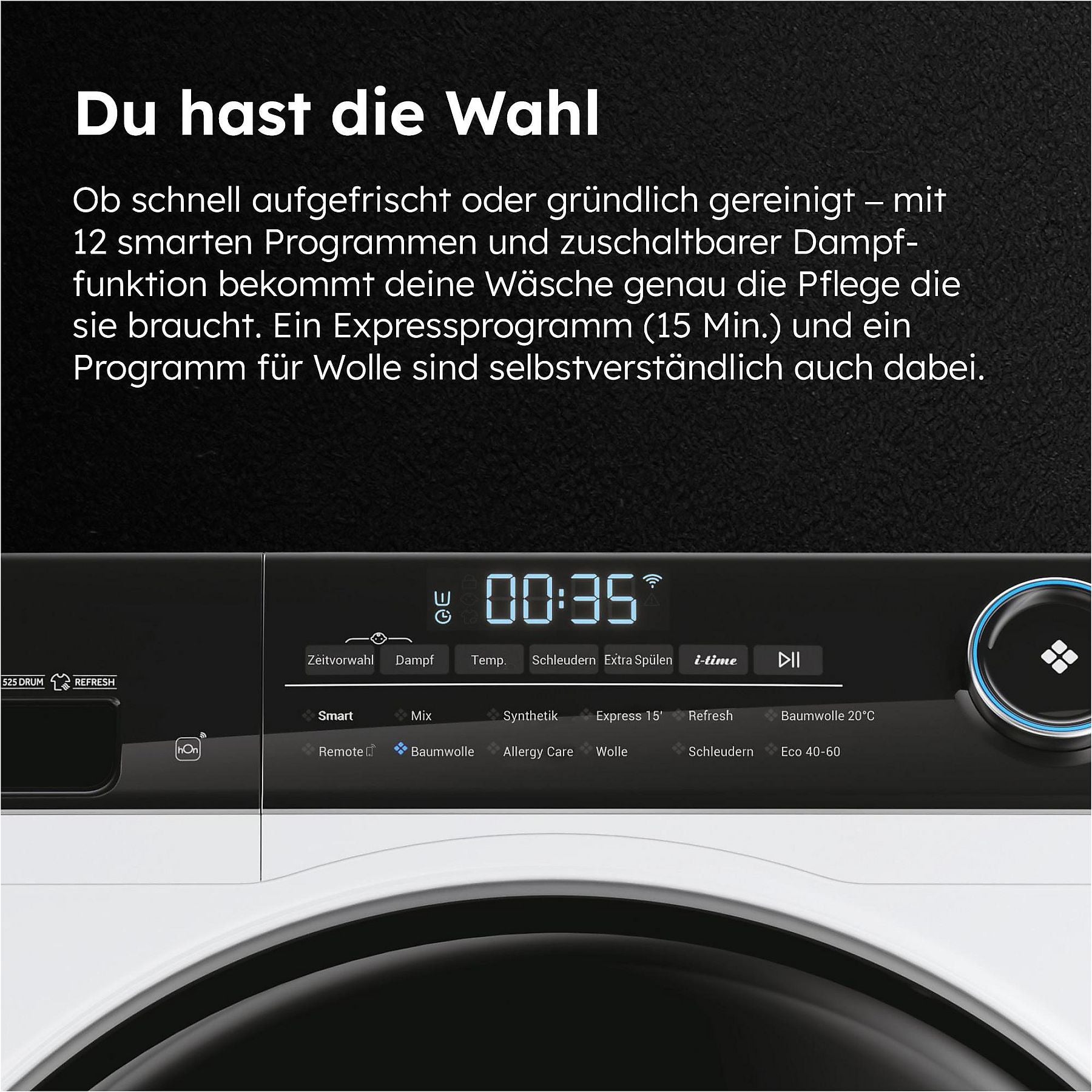 HAIER HW 100-B 14959 U 1 DE Waschmaschine (10 kg, 1300 U/Min., A) HAIER