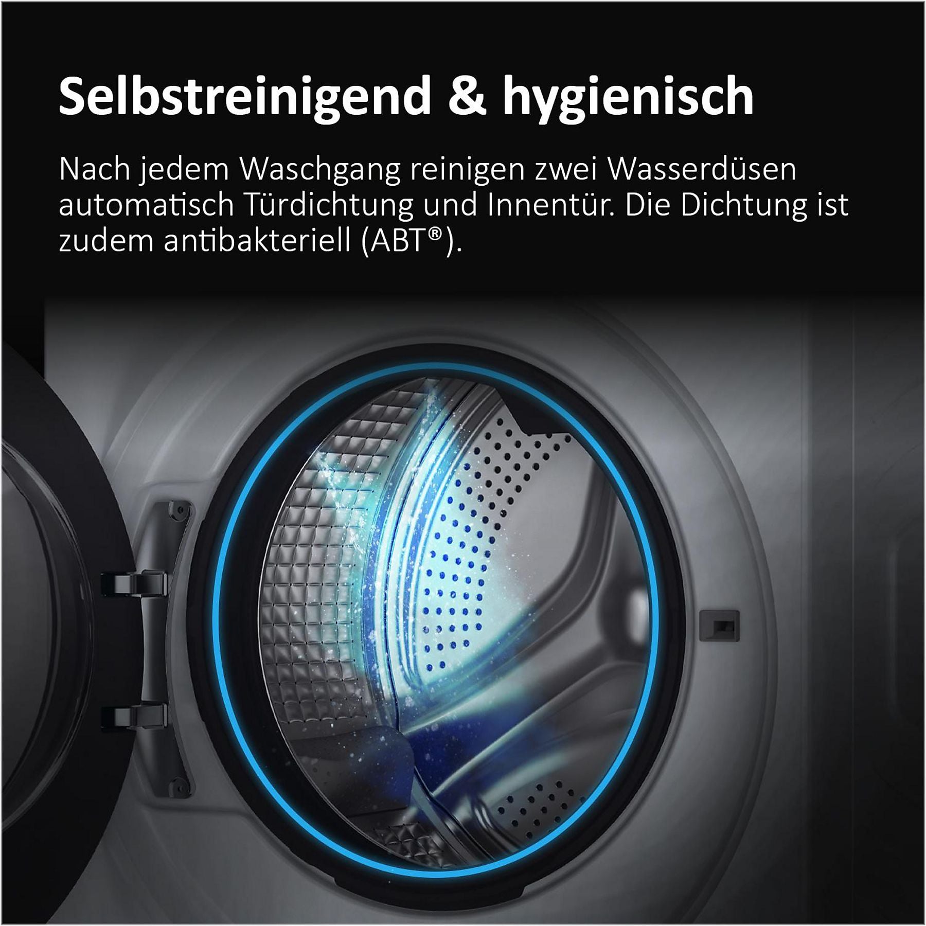 HAIER HW 100-B 14959 U 1 DE Waschmaschine (10 kg, 1300 U/Min., A) HAIER