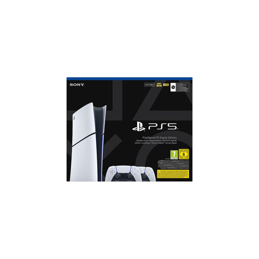 SONY PlayStation®5 - Digital-Edition - 2x DualSense® Wireless-Controller Bundle SONY
