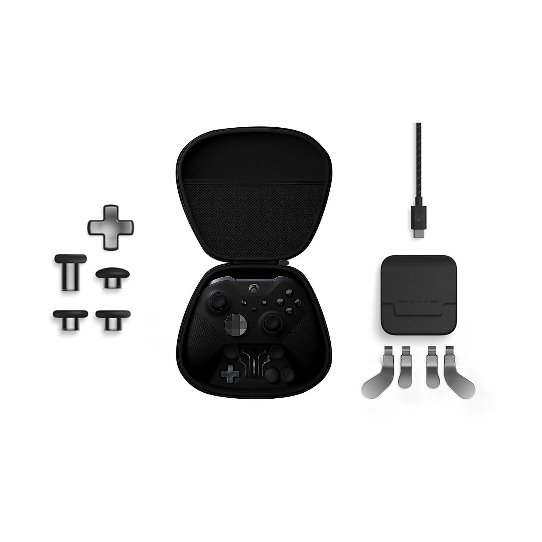 MICROSOFT Elite Series 2 Wireless Controller Schwarz für Xbox Series X, Xbox Series S, Xbox One, PC MICROSOFT
