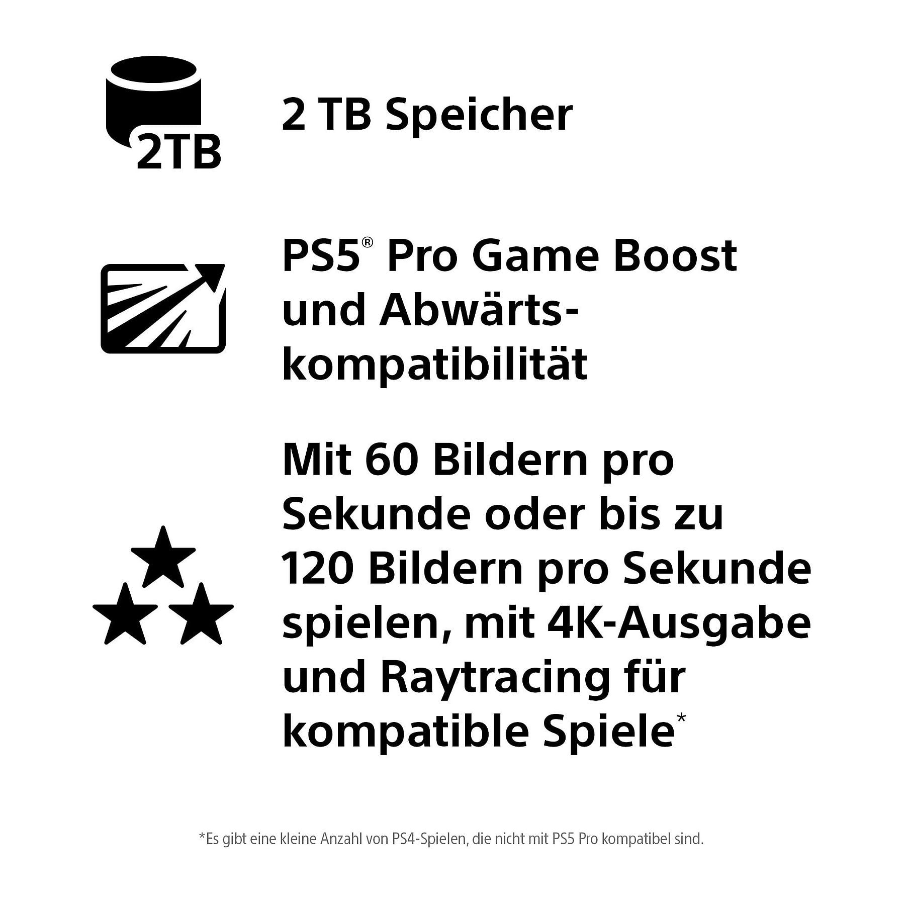 SONY PlayStation®5 Pro - 2 TB Spielekonsole SONY