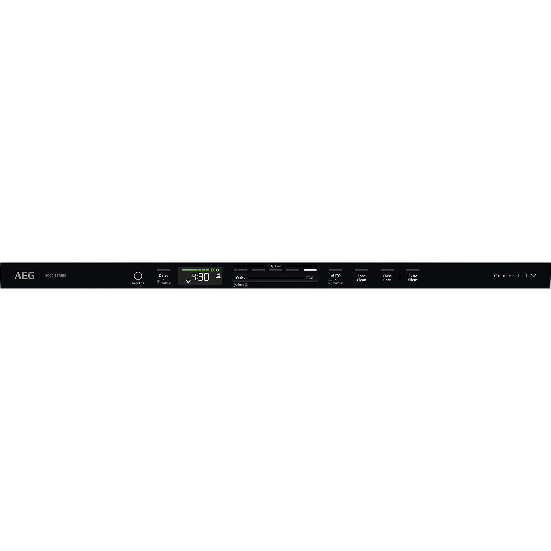 AEG GI8200B4SC Serie 8000 Geschirrspüler (vollintegrierbar, 596 mm breit, 42 dB (A), B) AEG