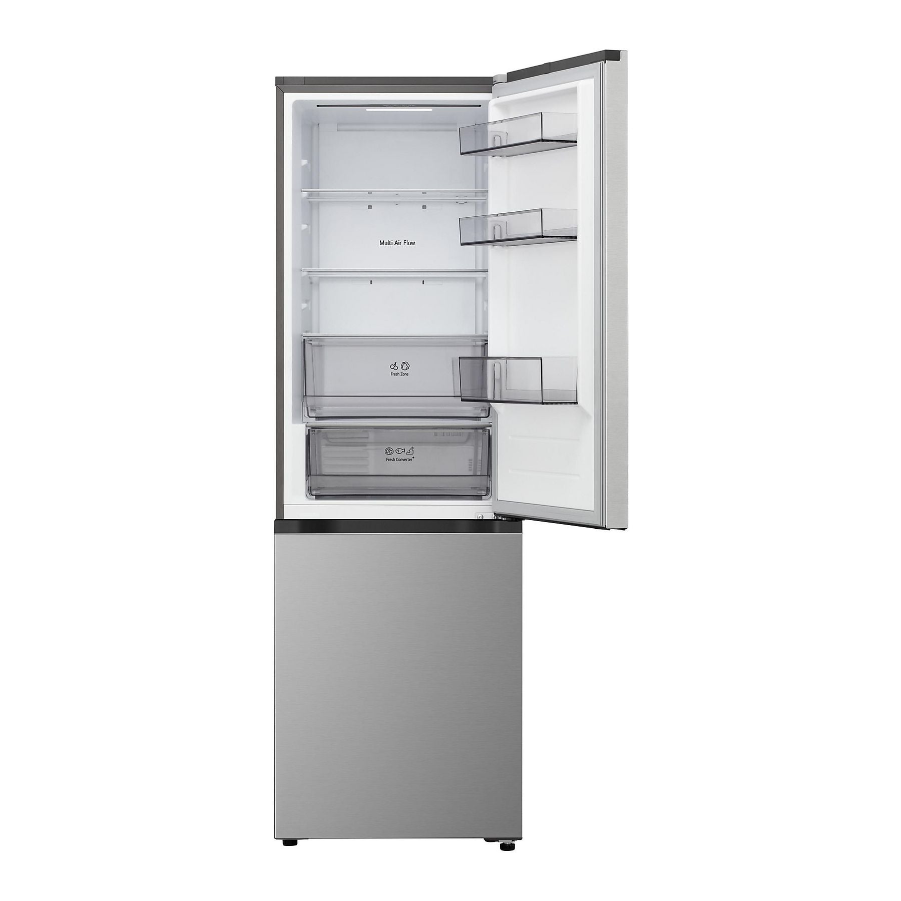 LG GBBSJ1CCPY Serie J Fit&Max Kühlgefrierkombination (C, 333 l, 1860 mm hoch, Prime Silver) LG