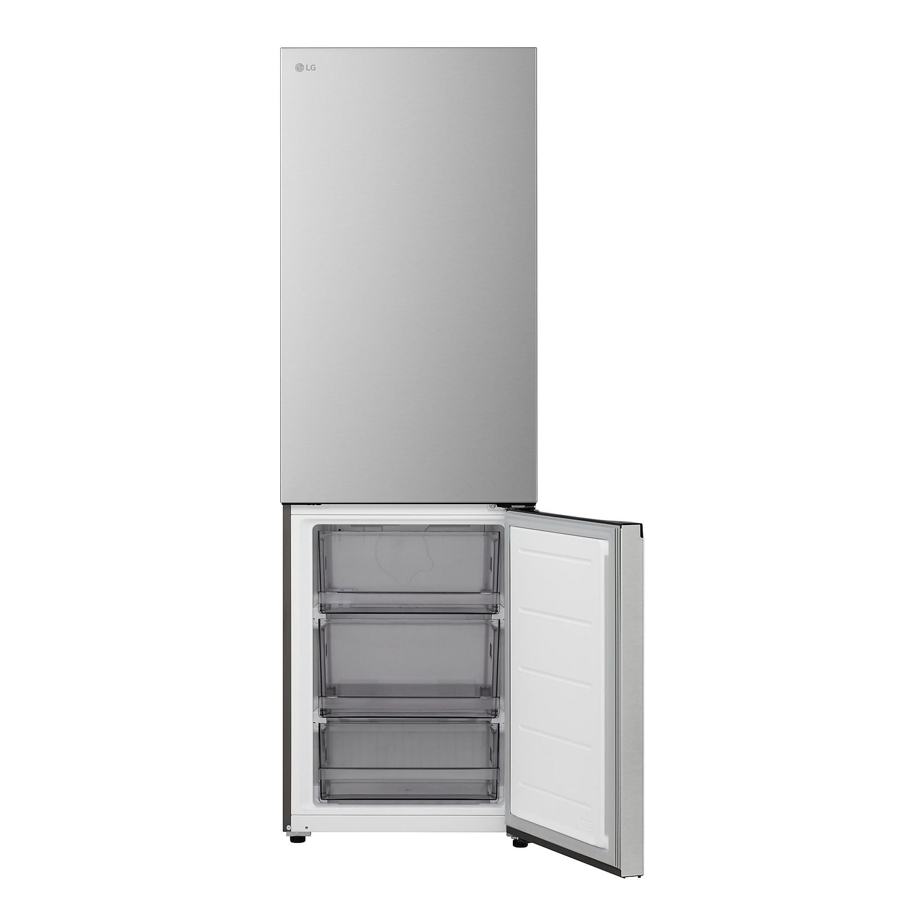 LG GBBSJ1CCPY Serie J Fit&Max Kühlgefrierkombination (C, 333 l, 1860 mm hoch, Prime Silver) LG