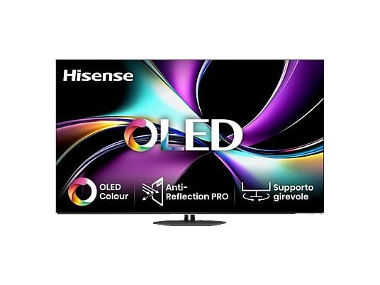 HISENSE 65A85Q OLED (Flat, 65 Zoll / 164 cm, UHD 4K, SMART TV) HISENSE