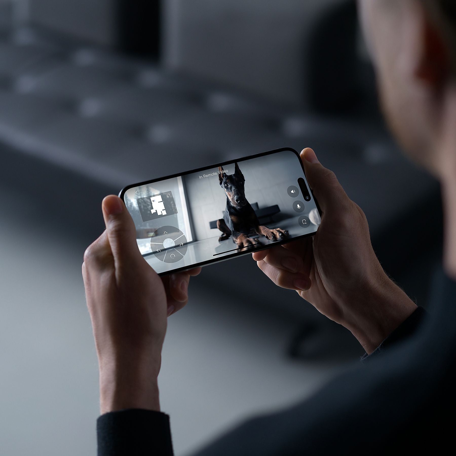 DJI VC ROMO P mit Wischfunktion und transparentem Design, Saugroboter DJI
