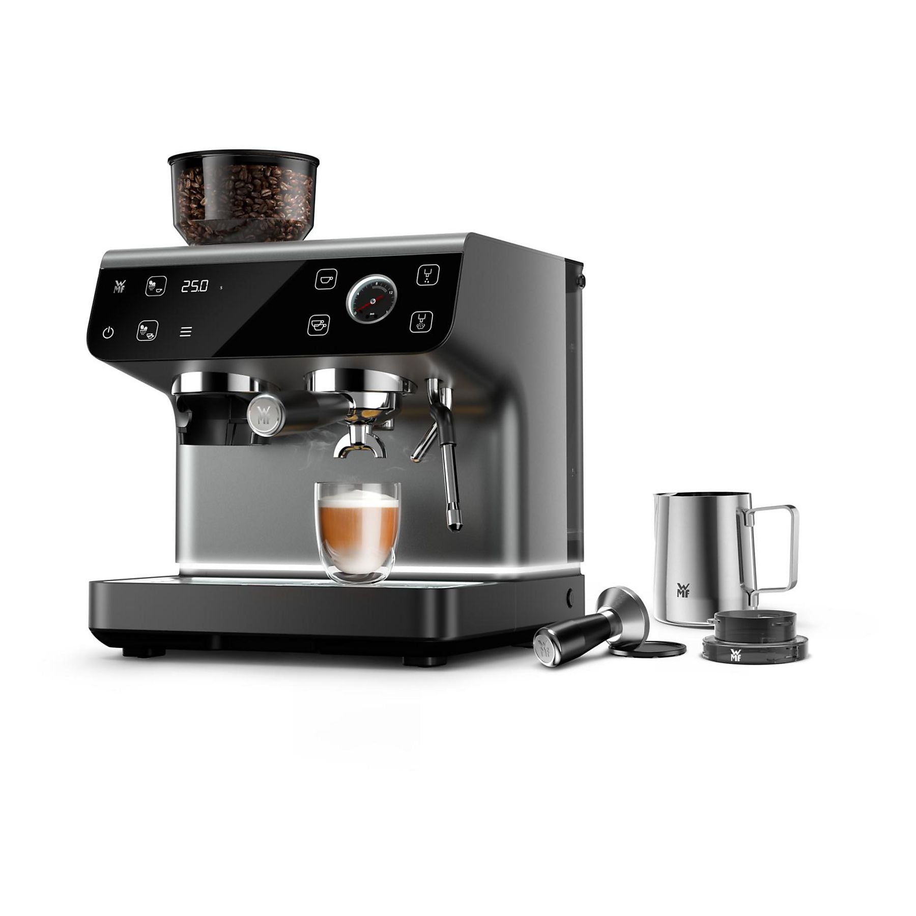 WMF Espresso Pro Siebträgermaschine Stone Grey WMF