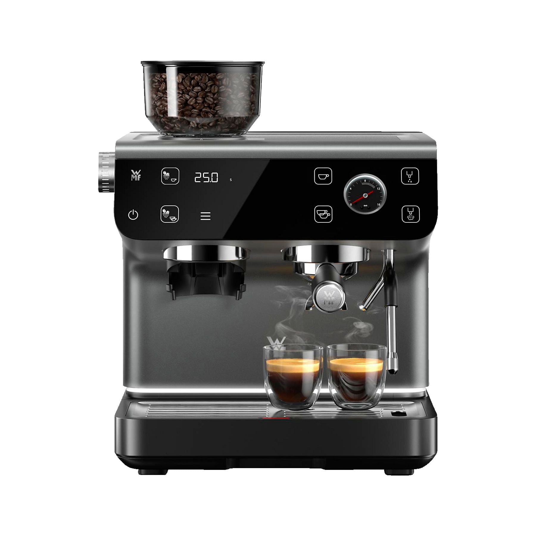 WMF Espresso Pro Siebträgermaschine Stone Grey WMF