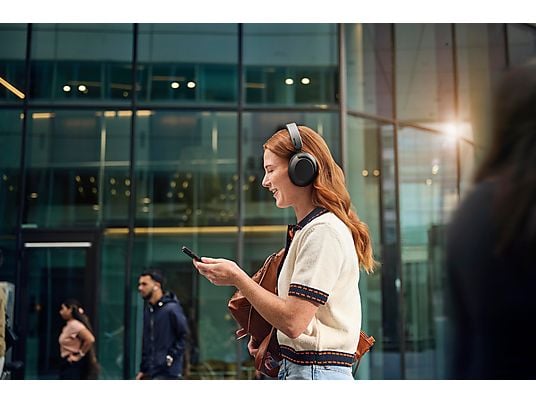 PHILIPS TAH 8000 EBK/00, Over-ear Kopfhörer Bluetooth Schwarz PHILIPS