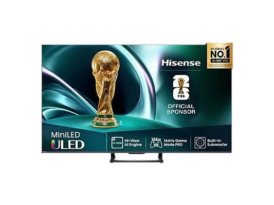 HISENSE ULED 55U7Q Mini LED TV (Flat, 55 Zoll / 139 cm, UHD 4K, SMART TV) HISENSE