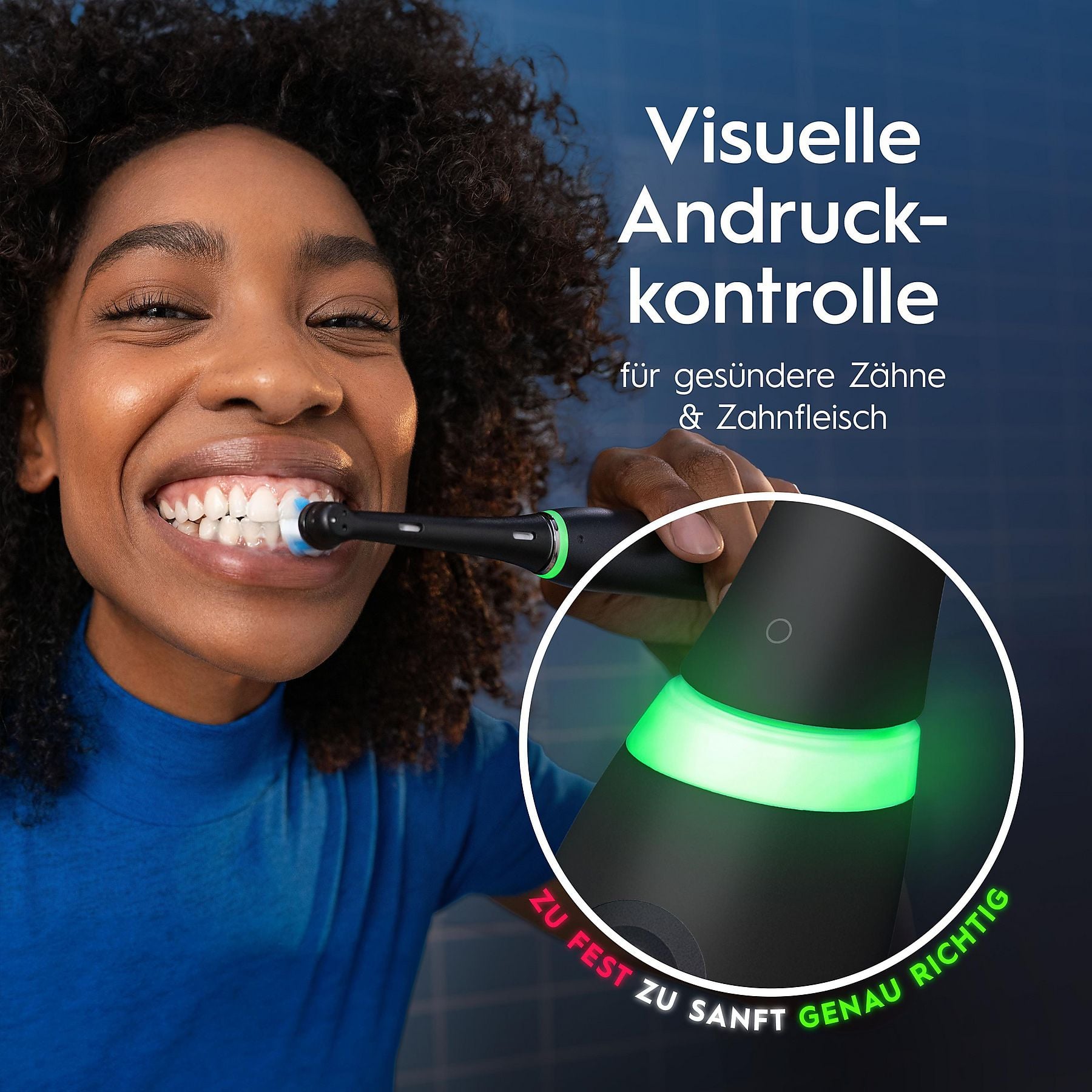 ORAL-B iO 6 Elektrische Zahnbürste Grey opal, Reinigungstechnologie: Mikrovibrationen ORAL-B