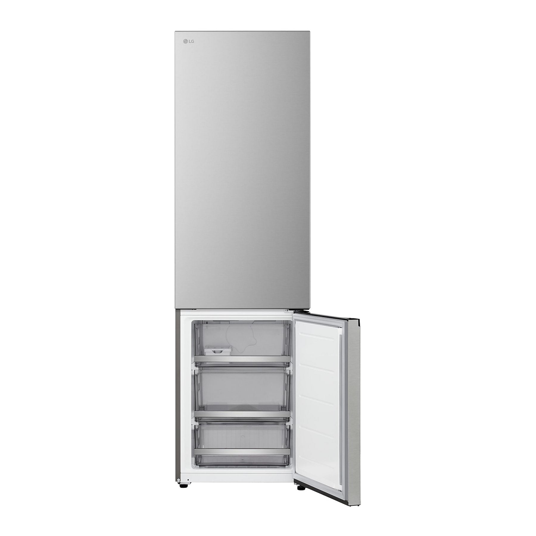 LG GBBS726BPY Fit&Max Kühlgefrierkombination (B, 375 l, 2030 mm hoch, Prime Silver) LG