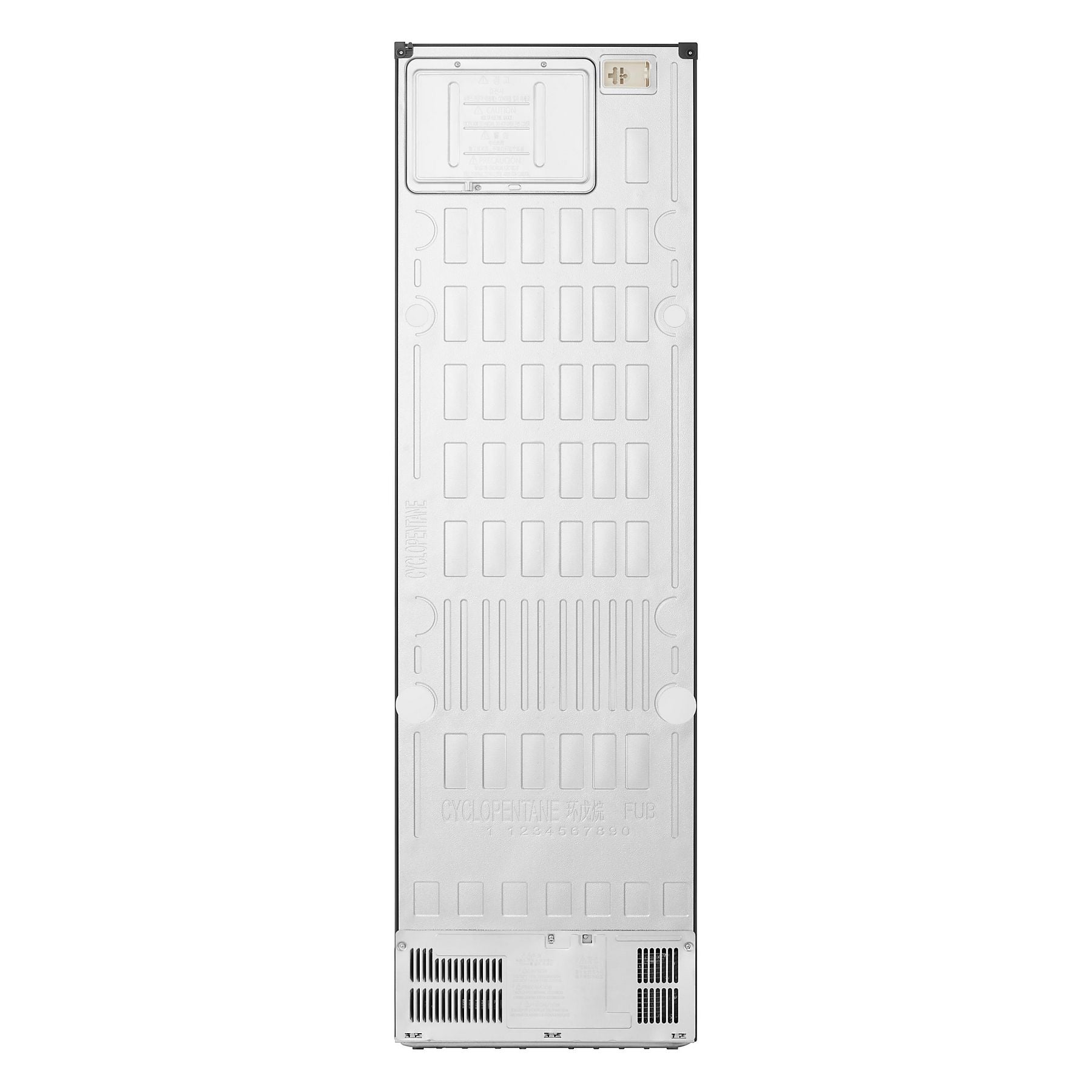 LG GBBS726BPY Fit&Max Kühlgefrierkombination (B, 375 l, 2030 mm hoch, Prime Silver) LG