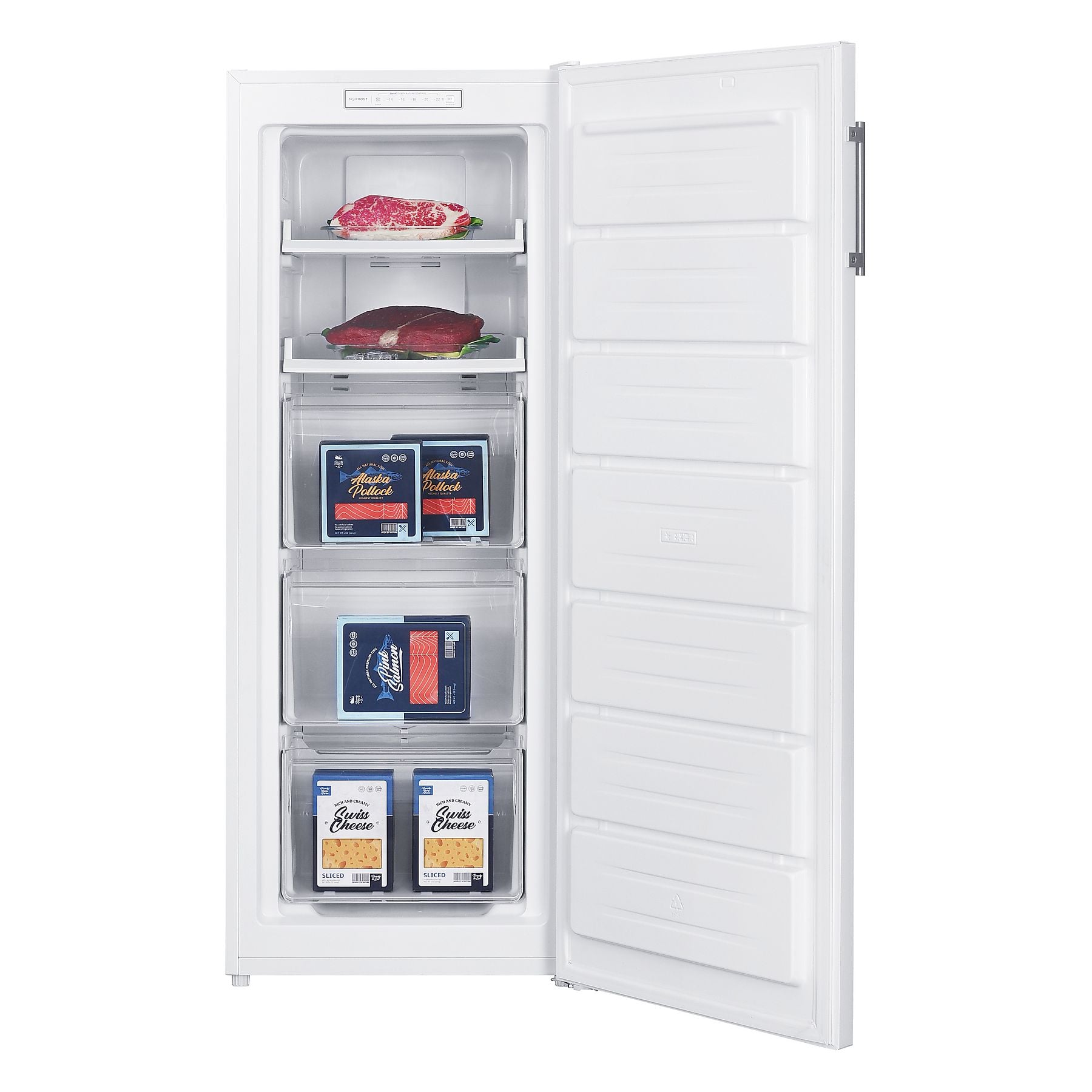KOENIC KFZ 411 D NF W Gefrierschrank (D, 161 l, 1423 mm hoch) KOENIC