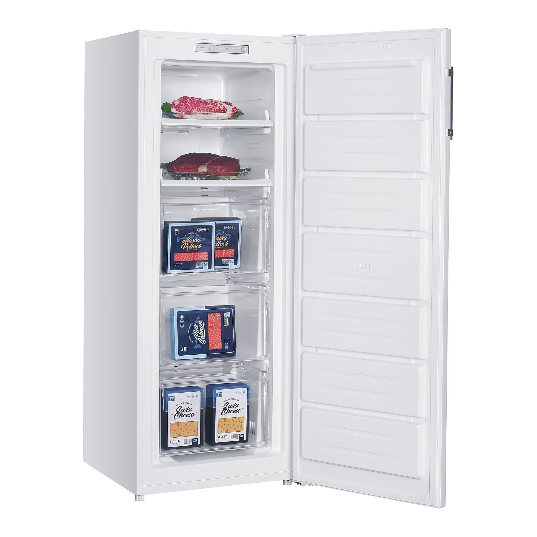 KOENIC KFZ 411 D NF W Gefrierschrank (D, 161 l, 1423 mm hoch) KOENIC
