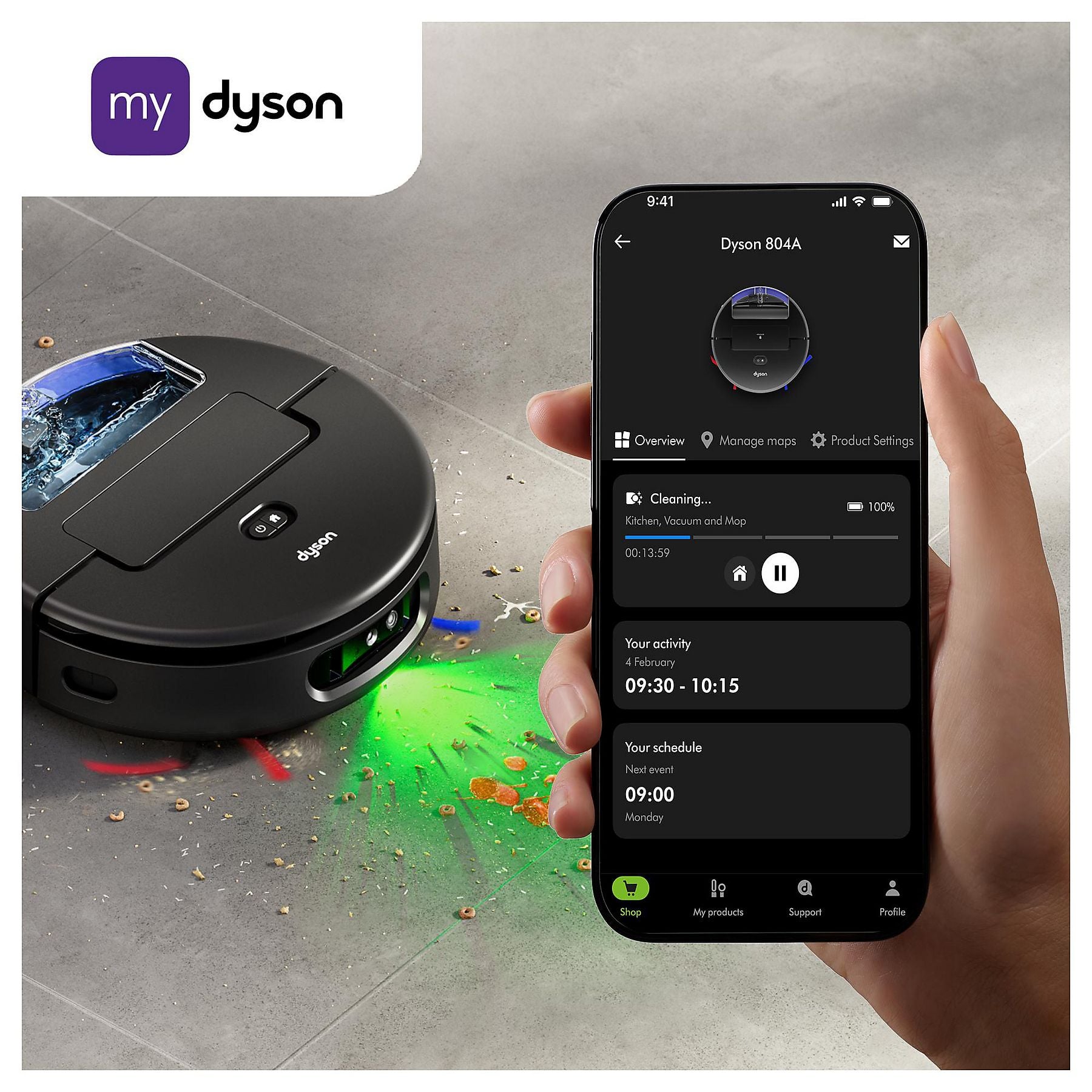 DYSON spot + scrub Ai Saugroboter DYSON