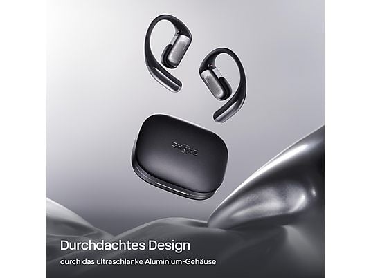 SHOKZ OpenFit Pro, Open-ear Kopfhörer Bluetooth Schwarz SHOKZ