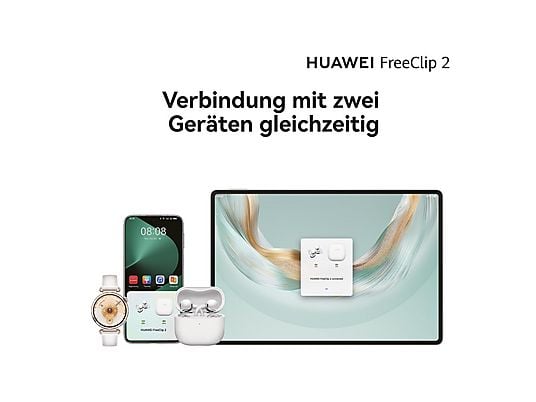 HUAWEI FreeClip 2, Open-ear Kopfhörer Bluetooth Blau HUAWEI