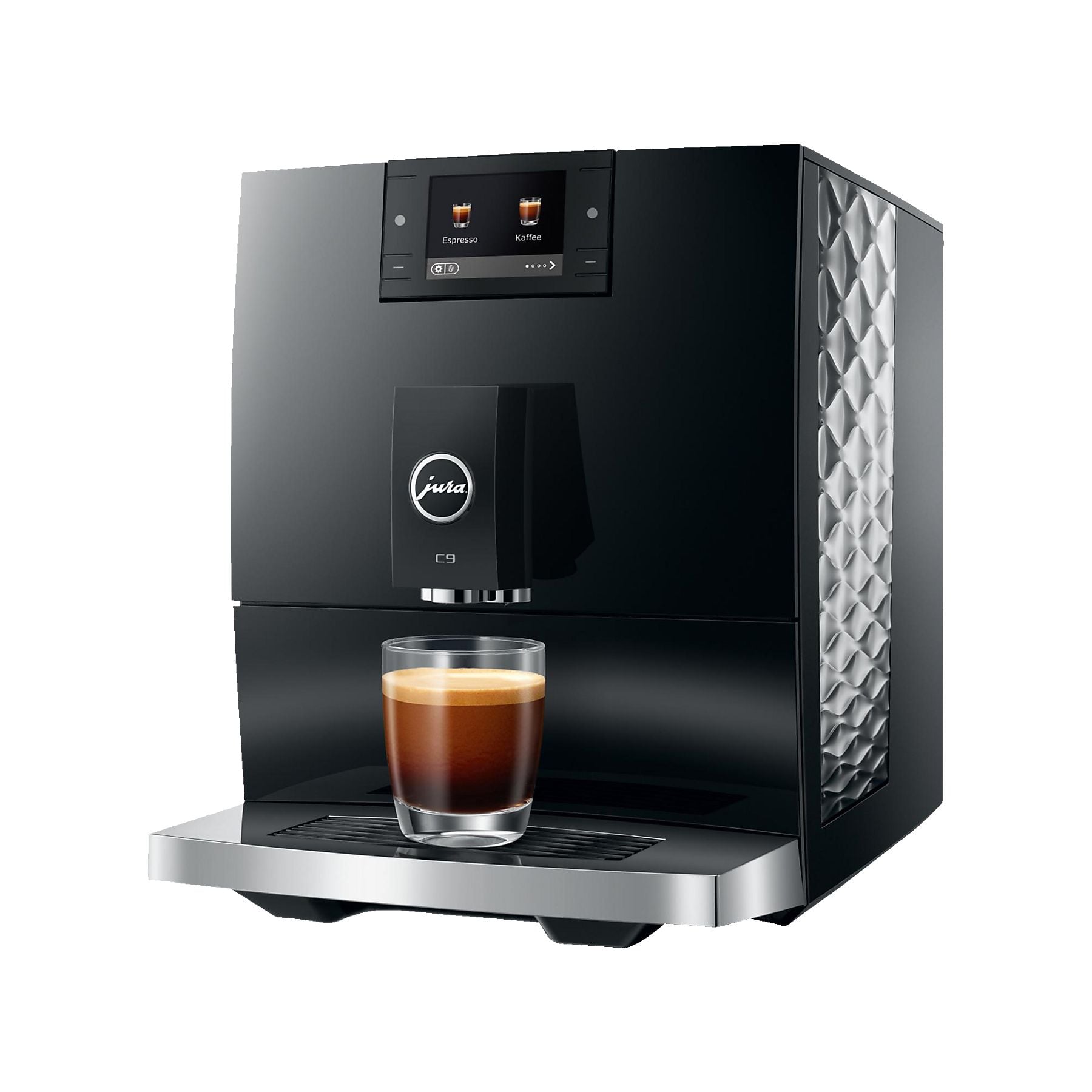 JURA C9 (EA) Kaffeevollautomat Piano Black JURA