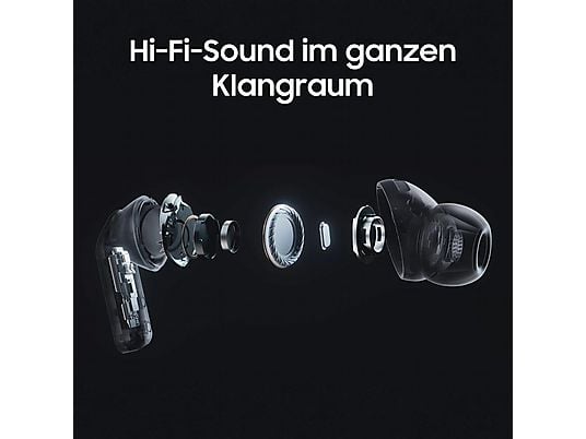 SAMSUNG Galaxy Buds4 Pro, In-ear Kopfhörer Bluetooth Weiß SAMSUNG