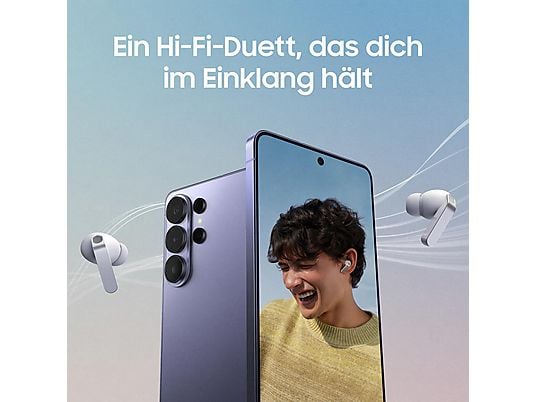 SAMSUNG Galaxy Buds4 Pro, In-ear Kopfhörer Bluetooth Weiß SAMSUNG