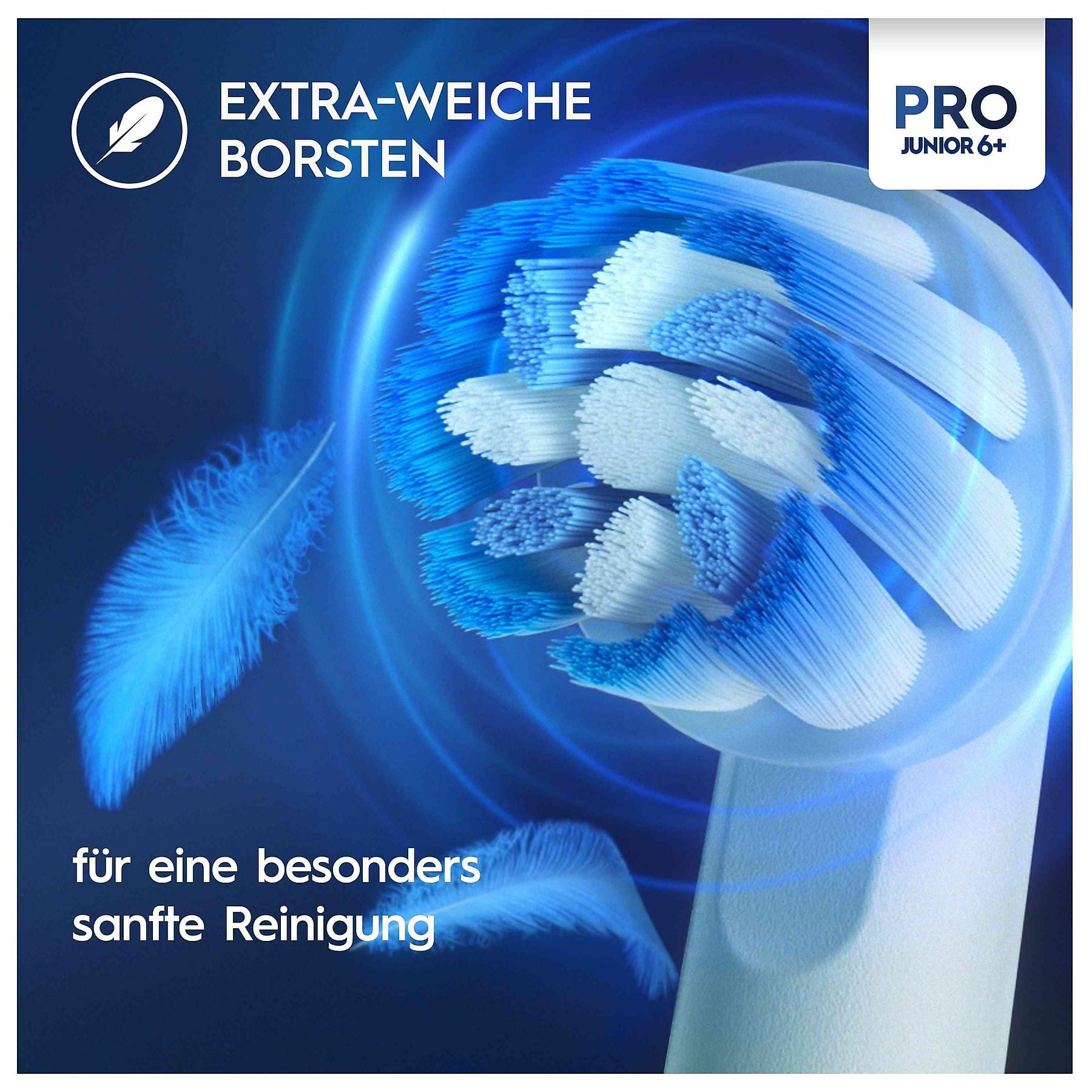 ORAL-B Pro Junior 6+ Star Wars Elektrische Kinderzahnbürste Weiß, Reinigungstechnologie: Oszillierend / Rotierend (2D) ORAL-B