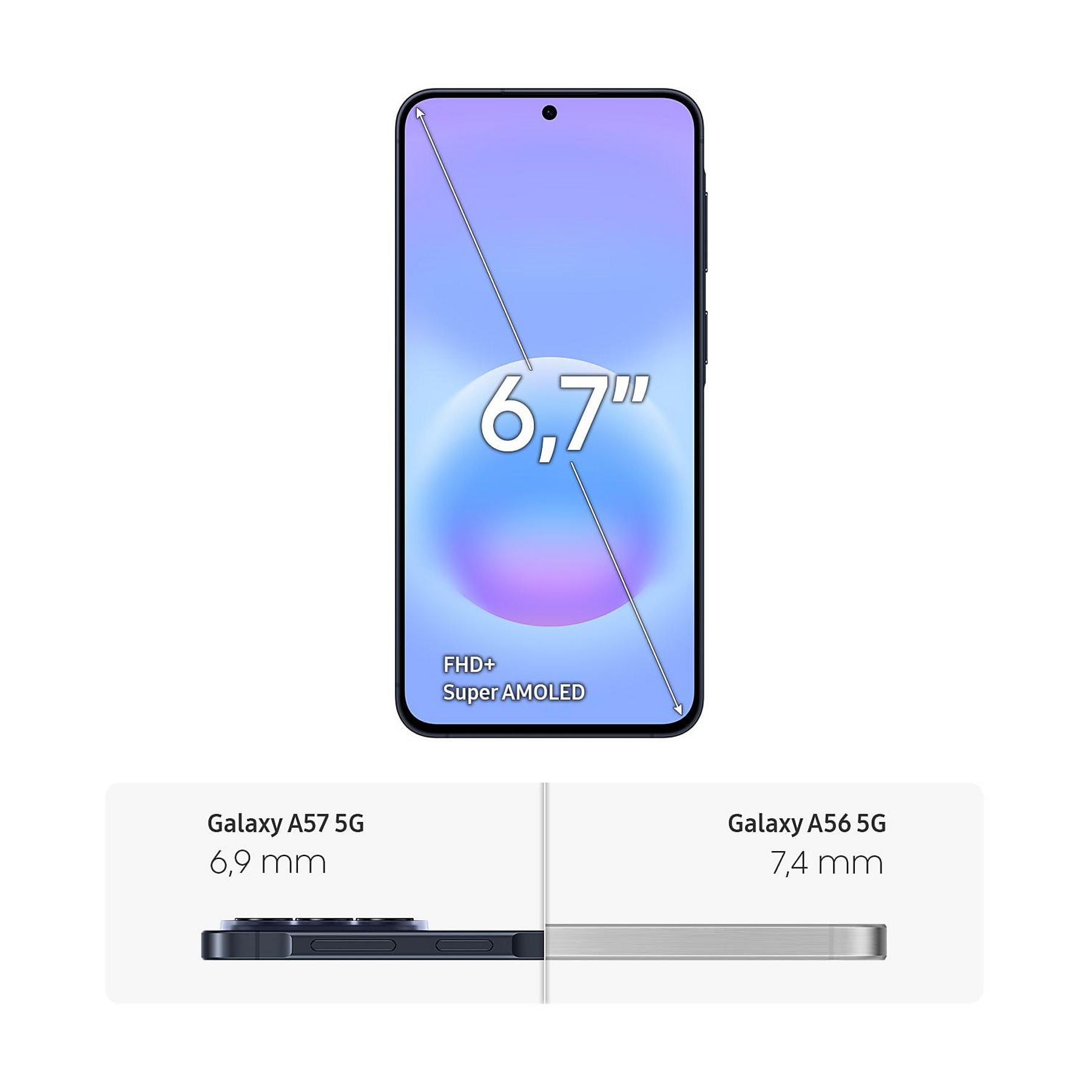 SAMSUNG Galaxy A57 128 GB Awesome Navy Dual SIM SAMSUNG