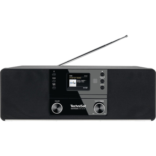 TECHNISAT DIGITRADIO 370 CD IR Internetradio, DAB, DAB+, AM, FM, Internet Radio, Bluetooth, Schwarz TECHNISAT