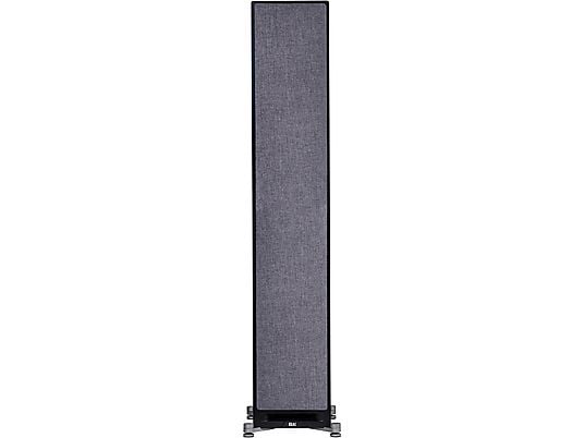 ELAC Debut Reference F5 HiFi Lautsprecher (Hochtöner: 1 x 25 mm Kalotte, Tieftöner: 3 x 130 mm Konus, Aramid-Faser verstärkt, Schwarz/Holz ELAC